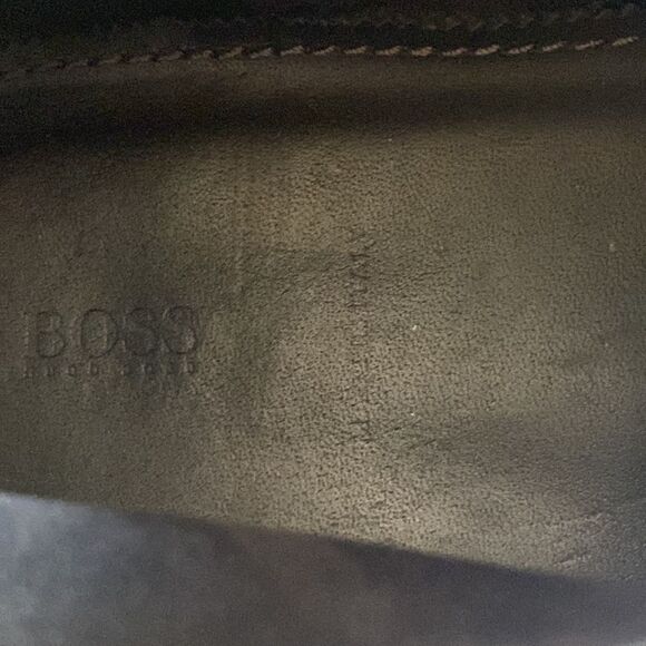 BOSS by Hugo Boss Men’s Suede Leather Chukka Boots Sz 13. Made in Italy - Picture 9 of 14